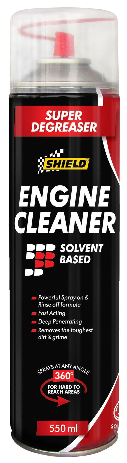 Shield – Engine Cleaner Aerosol Solvent Based 350Ml