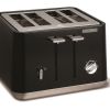 Morphy Richards – 4 Slice Aspect Toaster – Black Morphy Richards – 4 Slice Aspect Toaster – Black