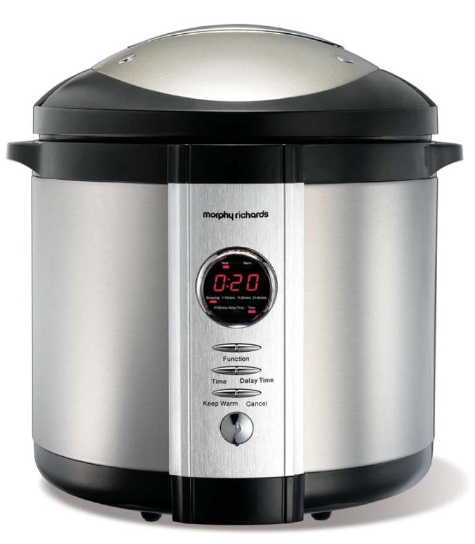 Morphy Richards – 6 Litre 900W Digital Electric Pressure Cooker