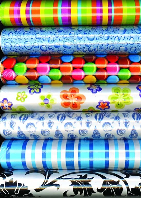 Marlin Self Adhesive Rolls 450mm x 2m Assorted Designs