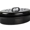 Kaufmann Enamel Coated Oval Pan with Lid – 3.0 Litre Kaufmann Enamel Coated Oval Pan with Lid – 3.0 Litre