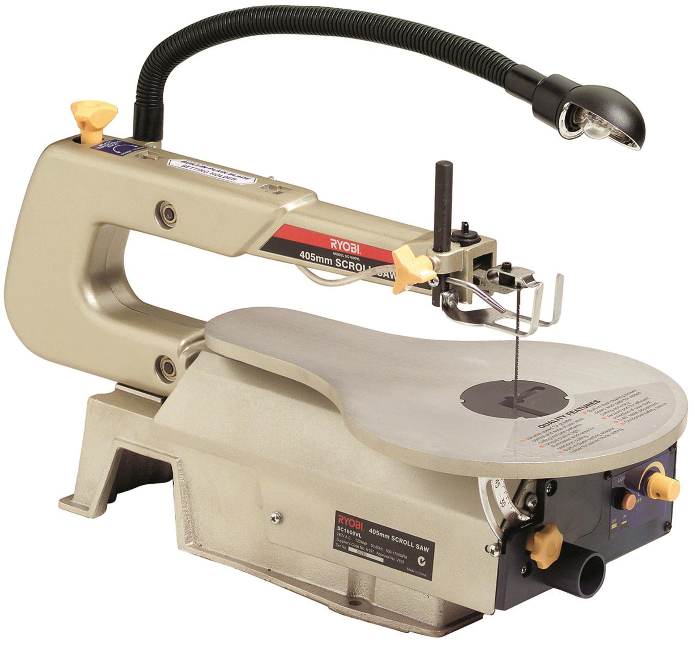 Ryobi – Scroll Saw 120 Watt Variable Speed With Light – 405Mm