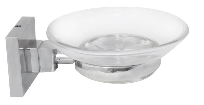Wildberry – Stainless Steel and Zinc Soap Dish Holder