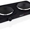 Mellerware – Helios Double Solid Hotplate – Black Mellerware – Helios Double Solid Hotplate – Black
