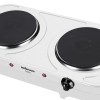 Mellerware – Helios Double Solid Hotplate – White Mellerware – Helios Double Solid Hotplate – White