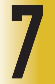 Tower Adhesive Reflective Number Sign – Large 7