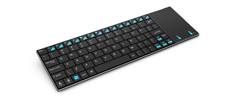 Zoweetek Bluetooth 80-K Ultra Slim Keyboard & Touchpad