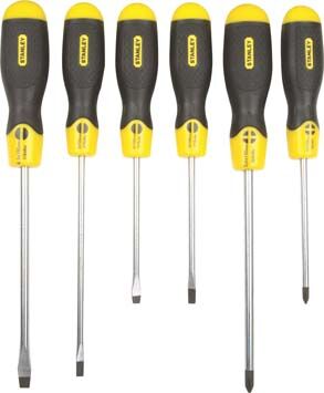 Stanley – Cushion Grip Screwdriver Set – 6 Piece