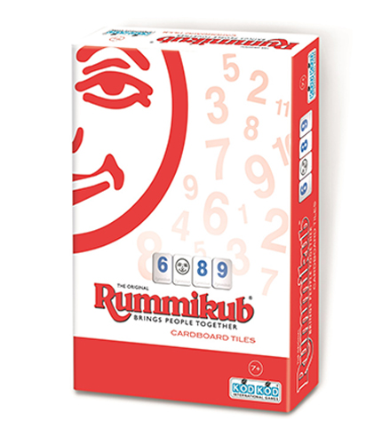 Rummikub Travel Lite Mini – Cardboard Tiles