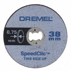 Dremel – Ez Speedclic: Thin Cutting Wheels – Set of 5