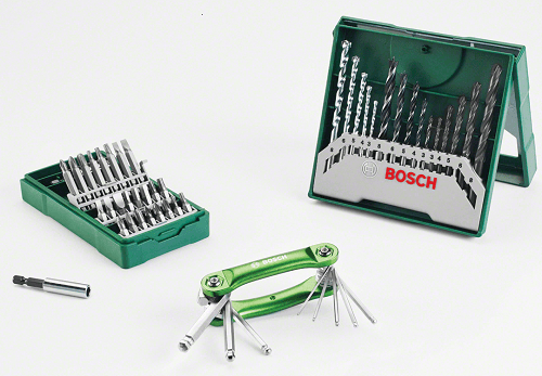 Bosch – 41-Piece Drill-Driver Set & Hex-Tool