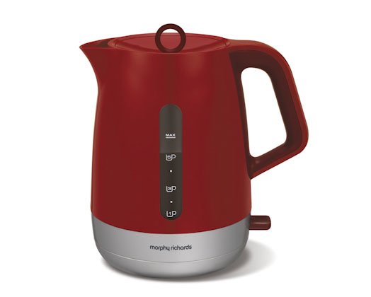 Morphy Richards – 1.5 Litre Chroma Cordless Kettle – Red