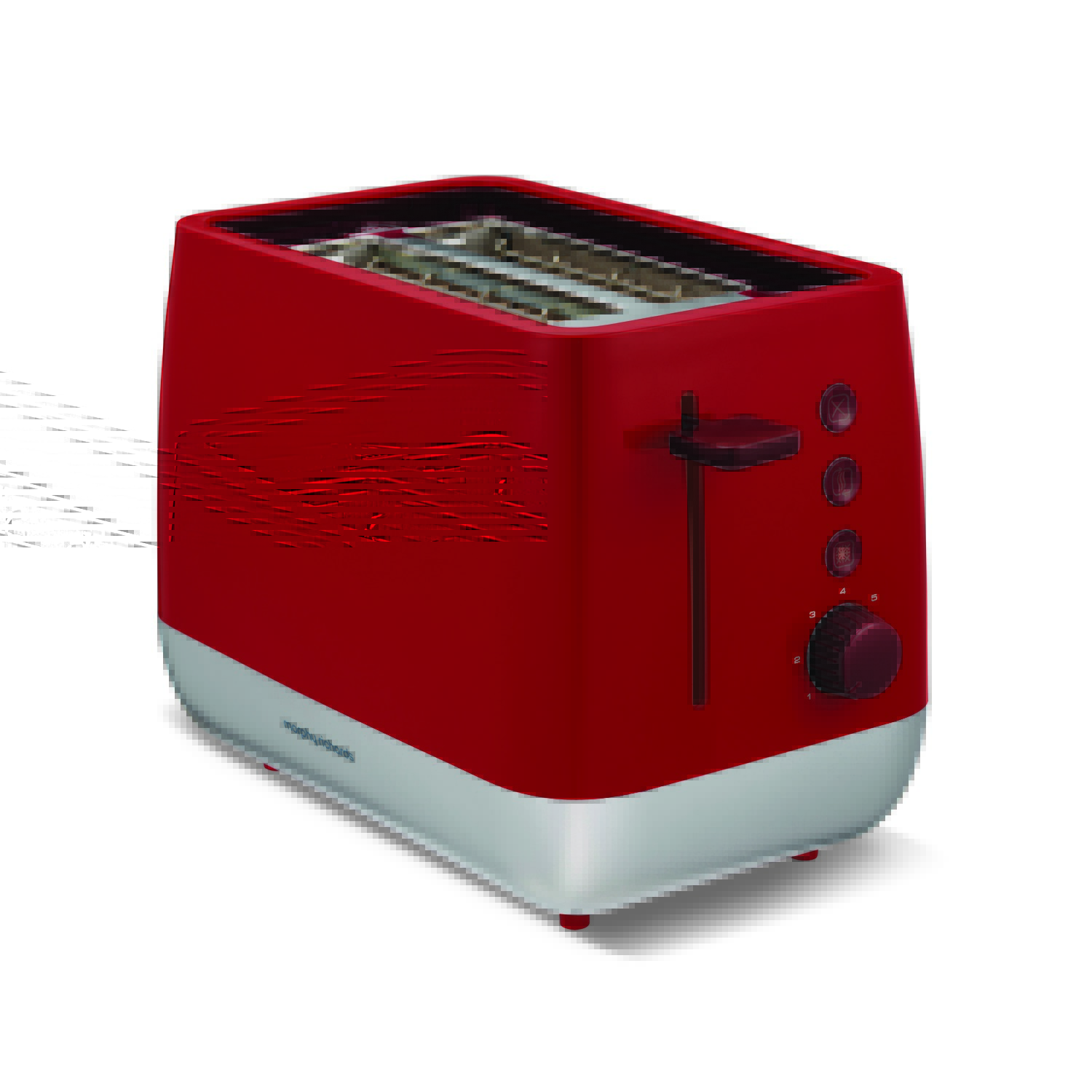 Morphy Richards – 2 Slice Chroma Toaster – Red