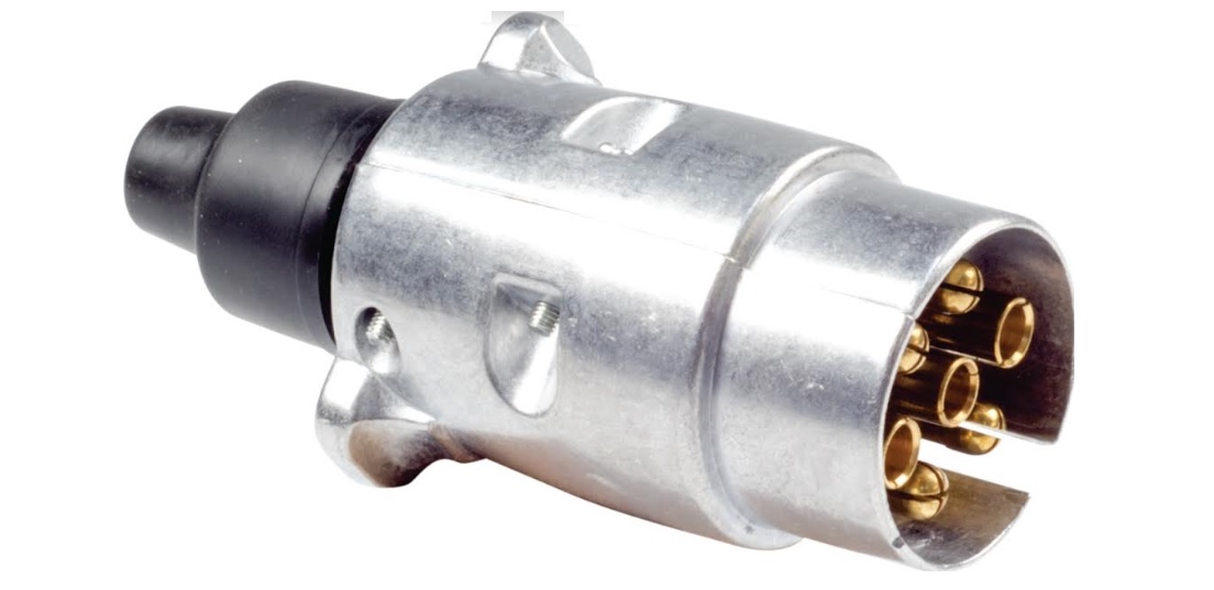 Motoquip – Metal Trailer Socket – Male 7 Pin