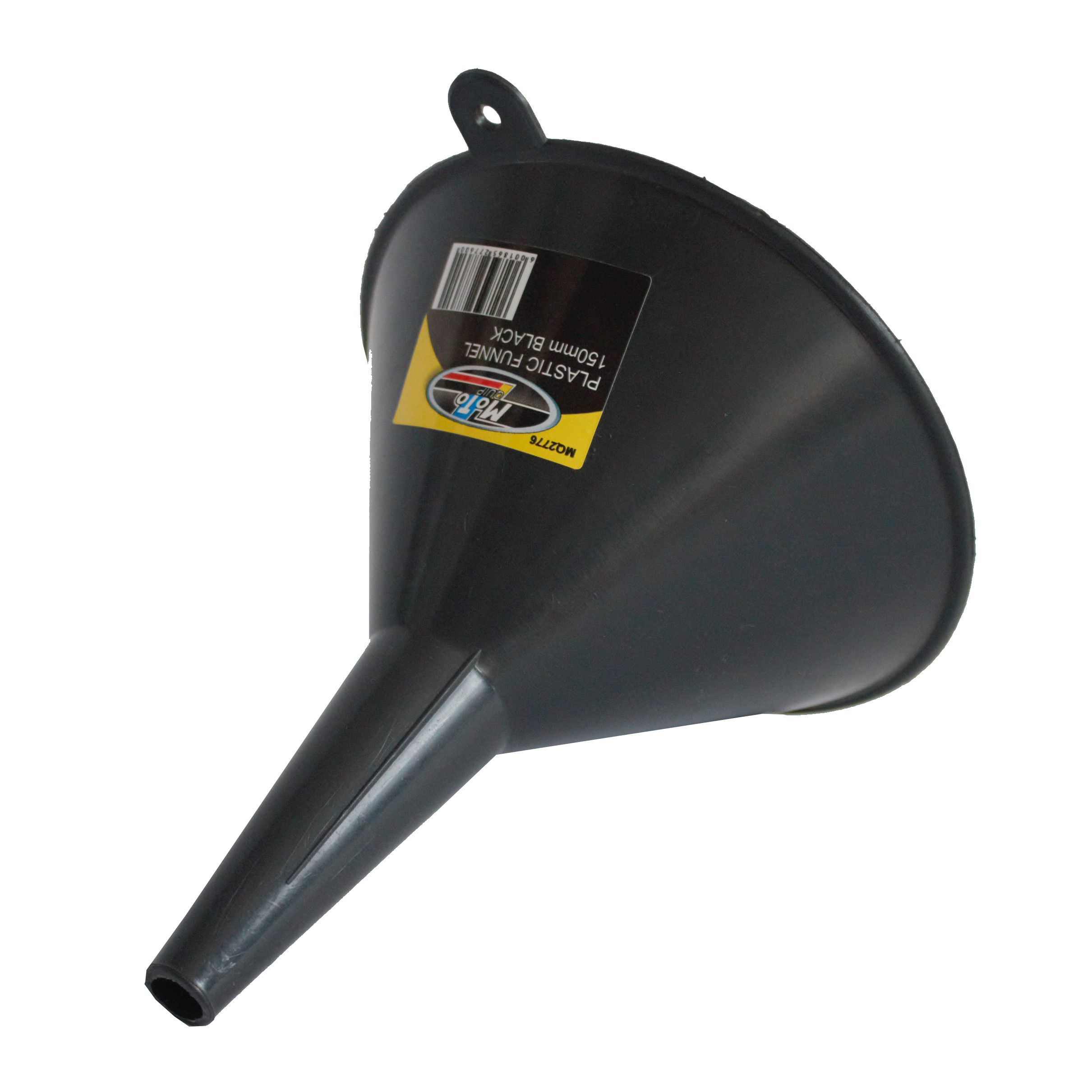 Motoquip – Plastic Funnel 150mm – Black