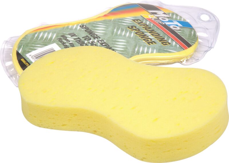 Motoquip – Expanding Wash Sponge – Yellow