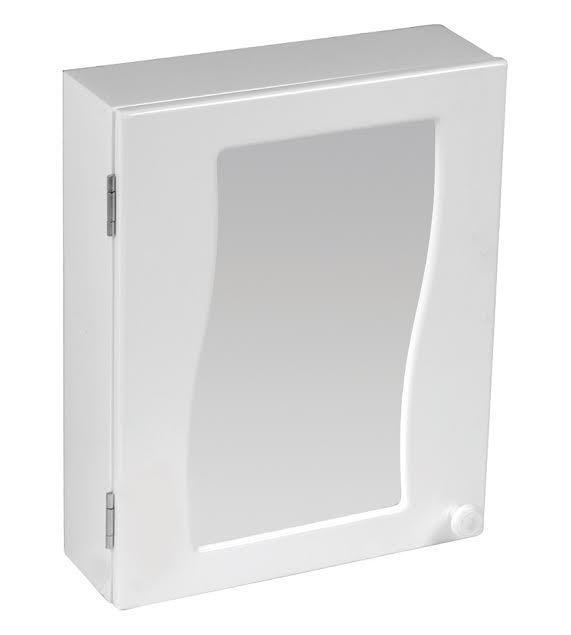 Wildberry – Single Door Bathroom Cabinet – White