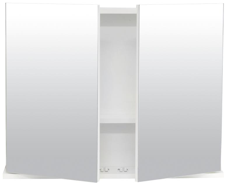 Wildberry – Double Door Mirror Cabinet – White