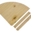 Wildberry – Corner Shelf Kit Pine – 400 mm Wildberry – Corner Shelf Kit Pine – 400 mm