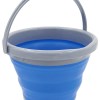 Leisure-Quip – 5 Litre Foldable Bucket – Blue & Grey Leisure-Quip – 5 Litre Foldable Bucket – Blue & Grey