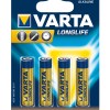 Varta AAA Longlife Batteries – 4 Pack Varta AAA Longlife Batteries – 4 Pack