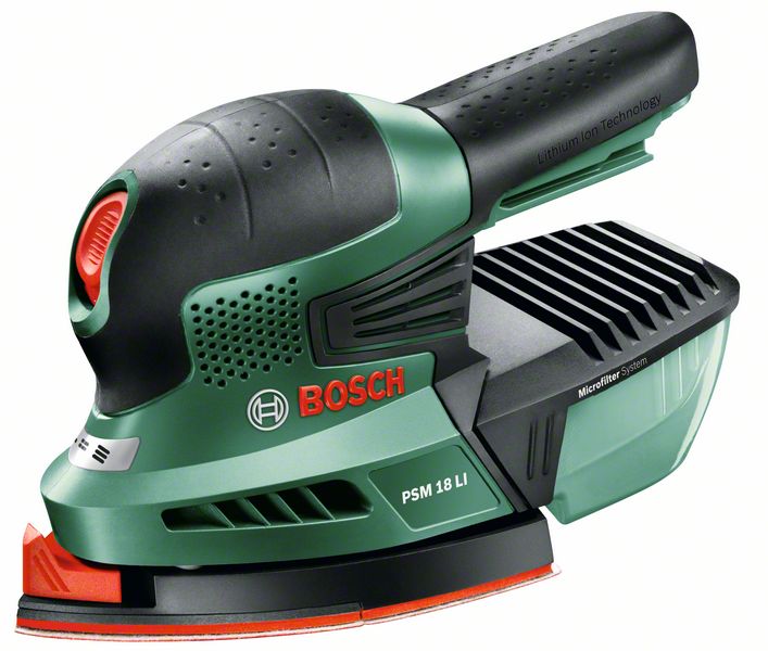 Bosch 18V Cordless Multi-Sander Solo (Model: PSM 18 LI)