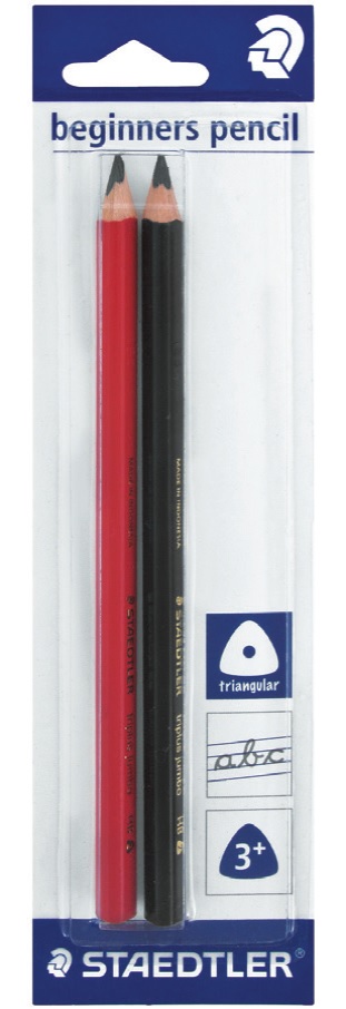 Staedtler Beginners Pencil Jumbo HB – 2 Pack
