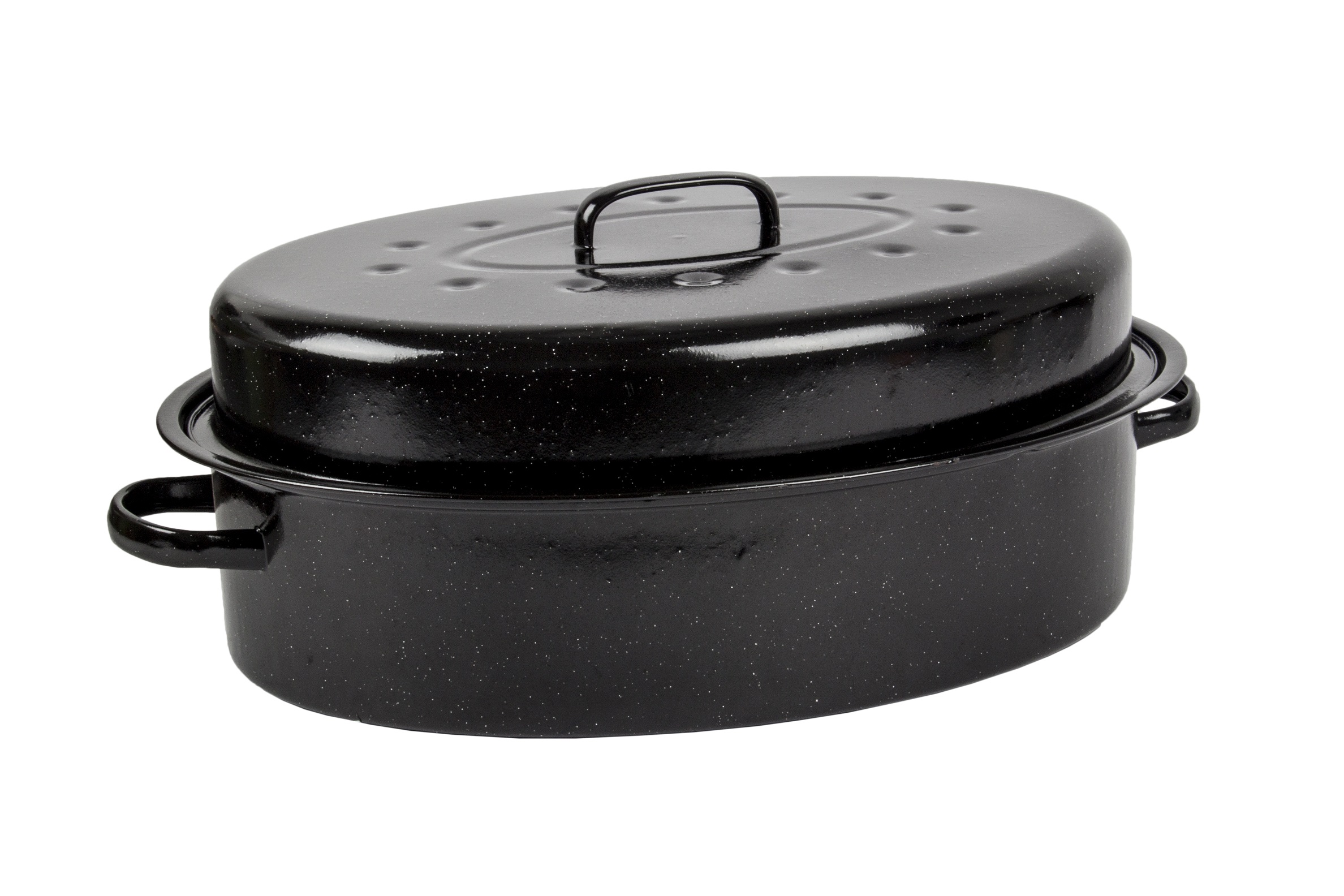 Kaufmann – Enamel Coated Oval Pan with Lid – 8.0 Litre