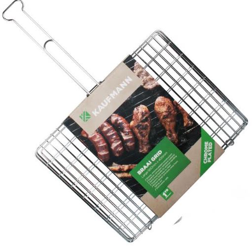 Kaufmann – Braai Grid Chrome Plated Box – Large