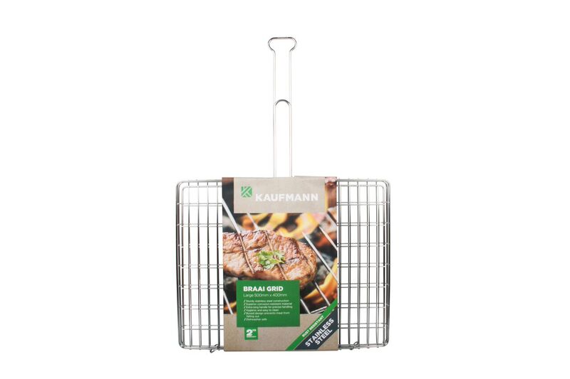 Kaufmann – Stainless Steel Box Braai Grid – Large