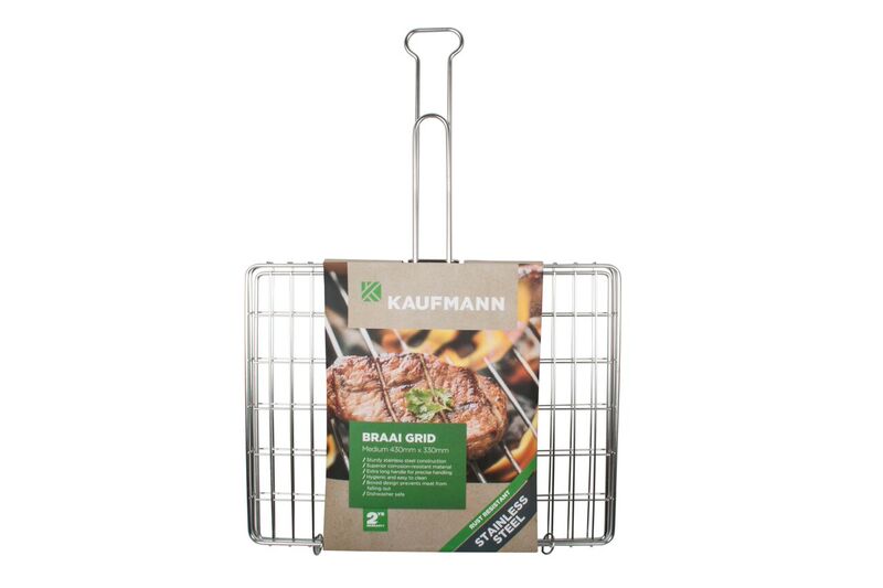 Kaufmann – Stainless Steel Box Braai Grid- Medium