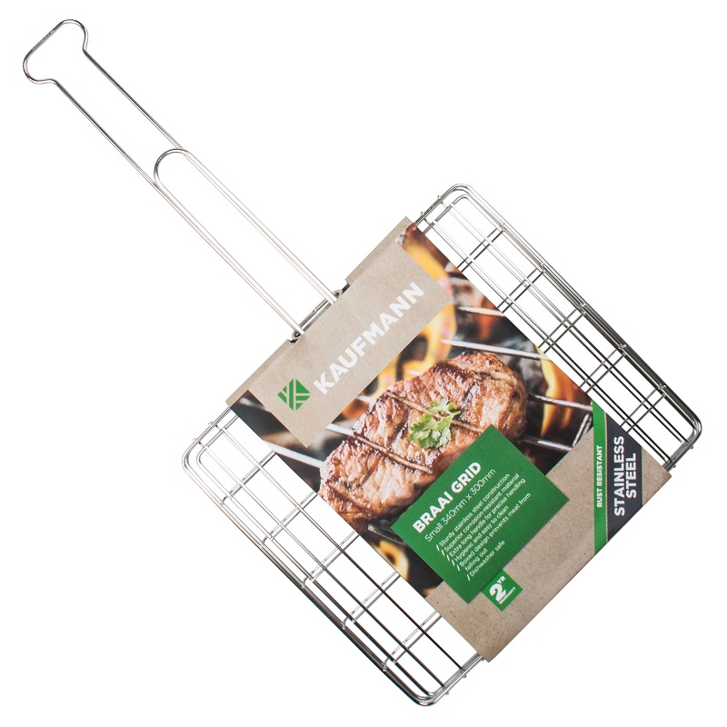 Kaufmann – Stainless Steel Box Braai Grid – Small