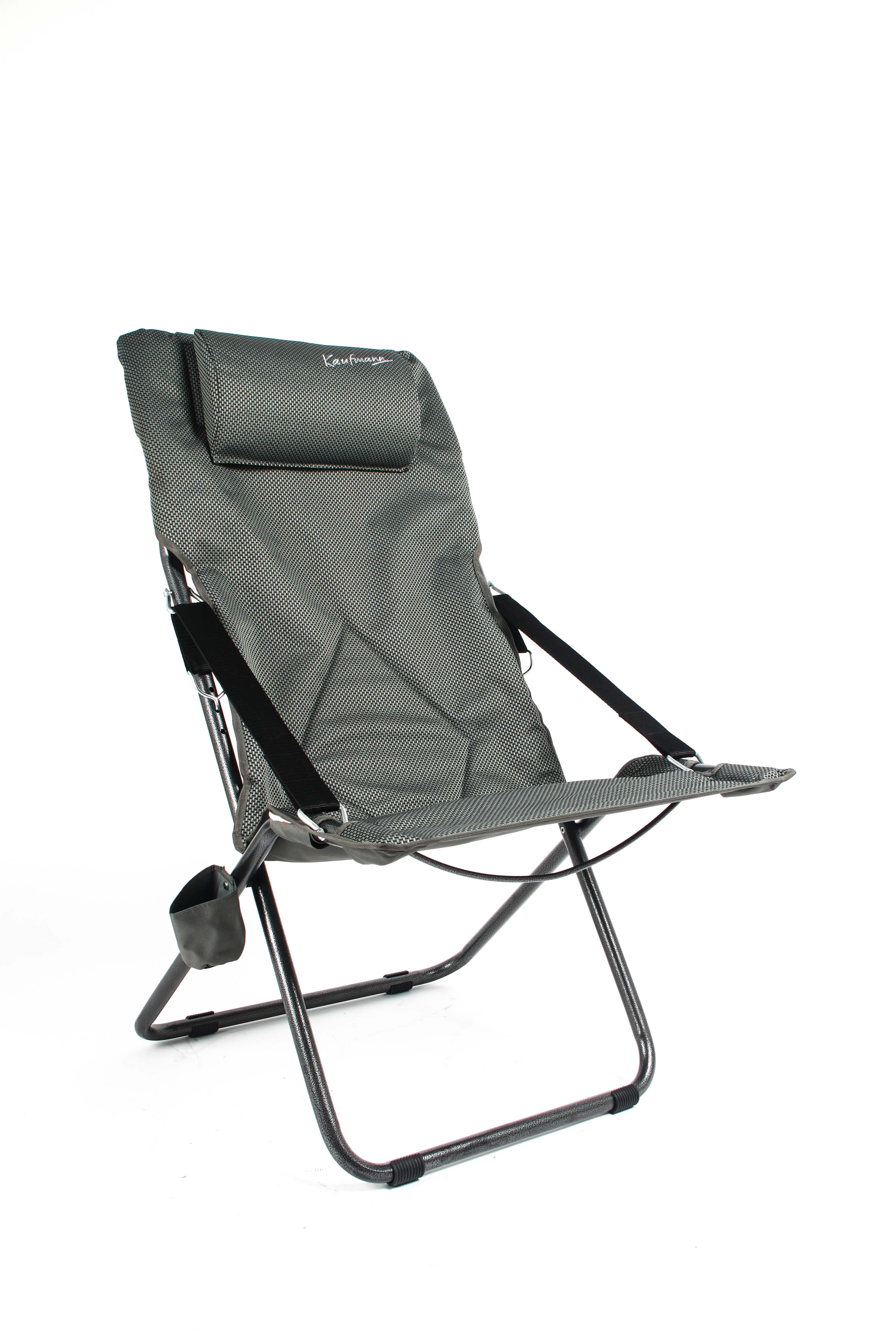 Kaufmann – Outdoor Luxury Recliner Chair – Grey