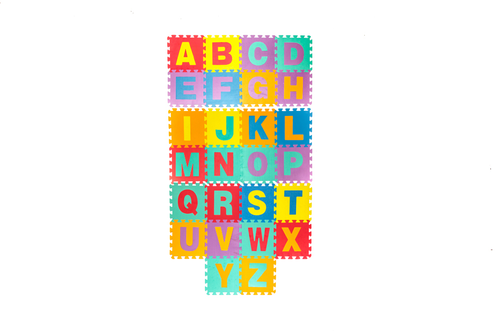 Ideal Toy – Alphabet Eva Mat – 26 Piece