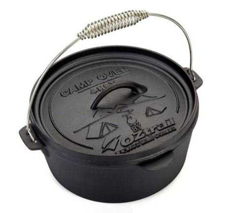 OZtrail – 4.25 Litre Camp Oven