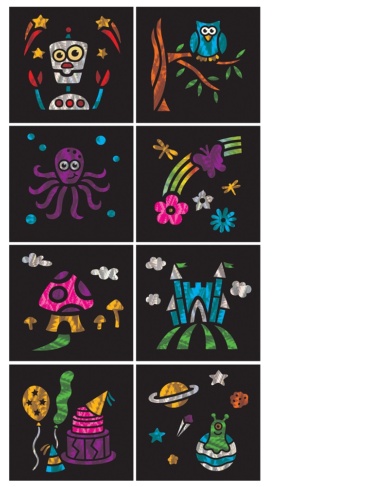 Galt Travel Foil Art