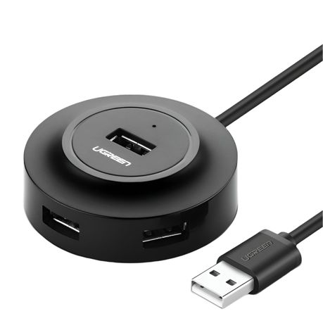 UGREEN 4-IN 1 USB 2.0 Hub (20777) – Black