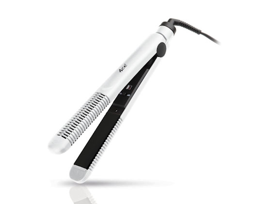 Ace Pro-Styler Hair Straightener – White