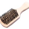 Lucky Wooden Paddle Bristle Hair Brush- Medium Lucky Wooden Paddle Bristle Hair Brush- Medium