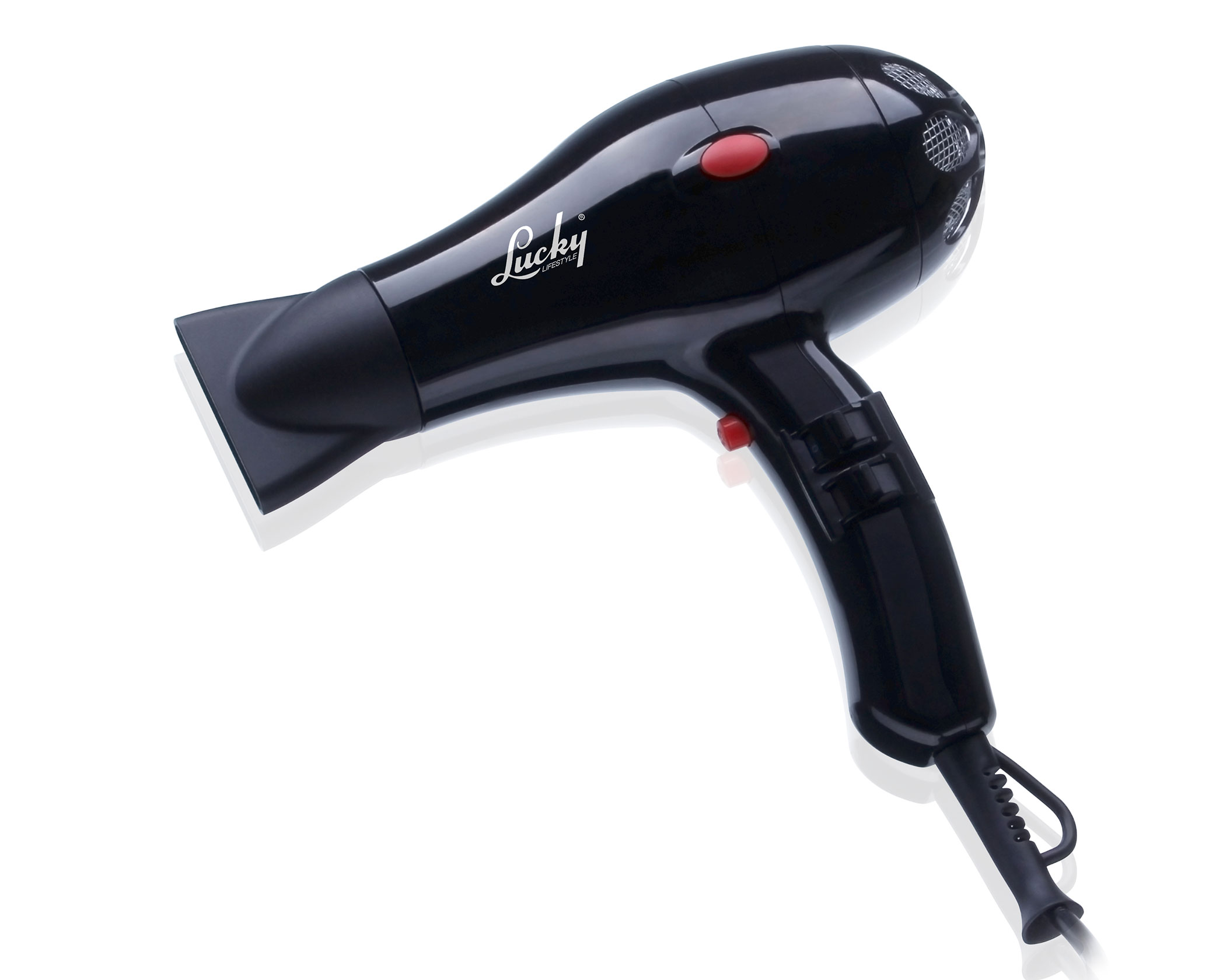 Lucky Compact Turbo 2 Concentrator Hairdryer