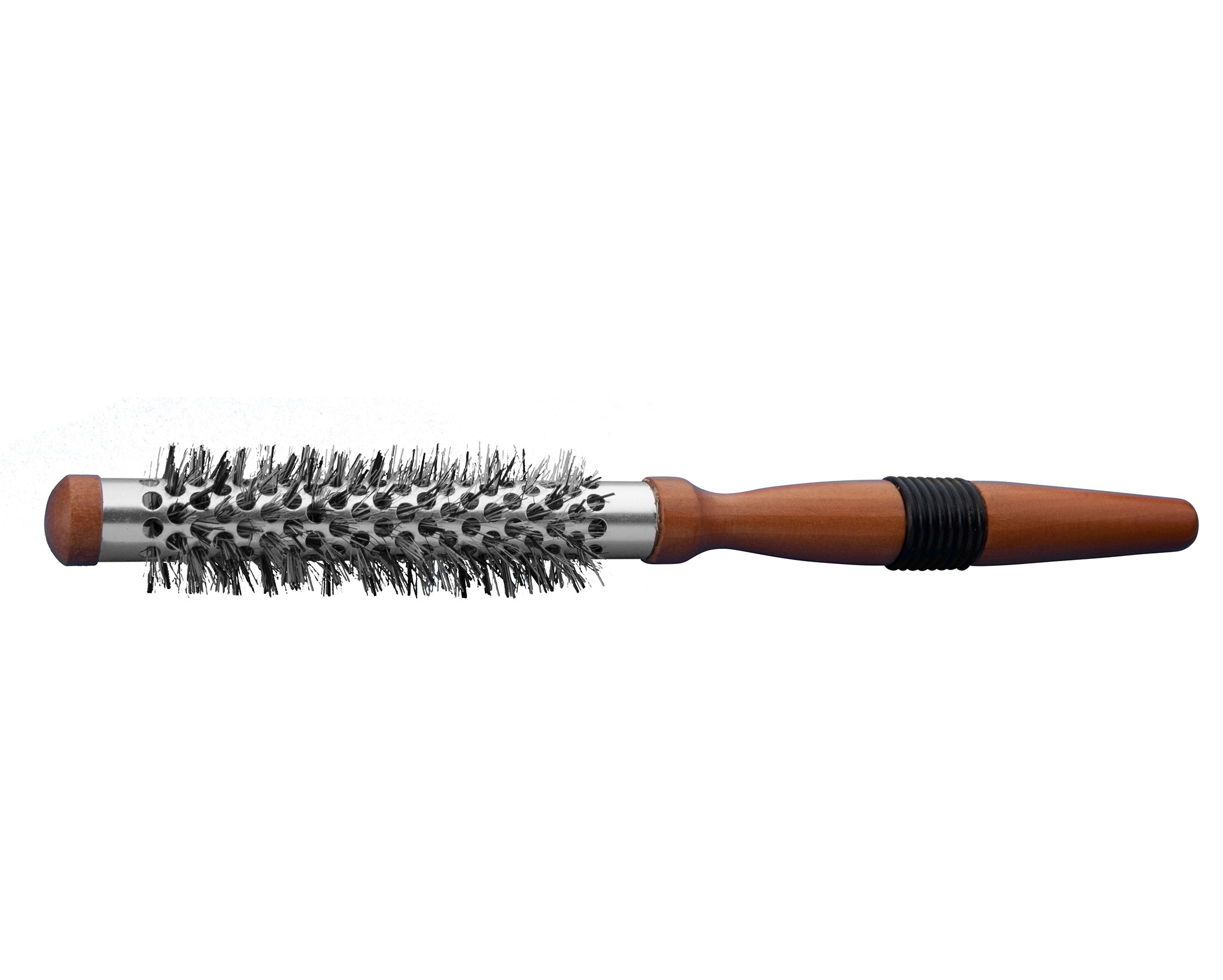 Lucky Silver Round Styling Brush – 30cm