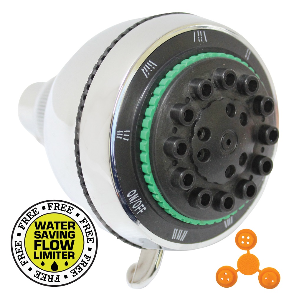 The Bathroom Shop – Shower Head – 8 Settings