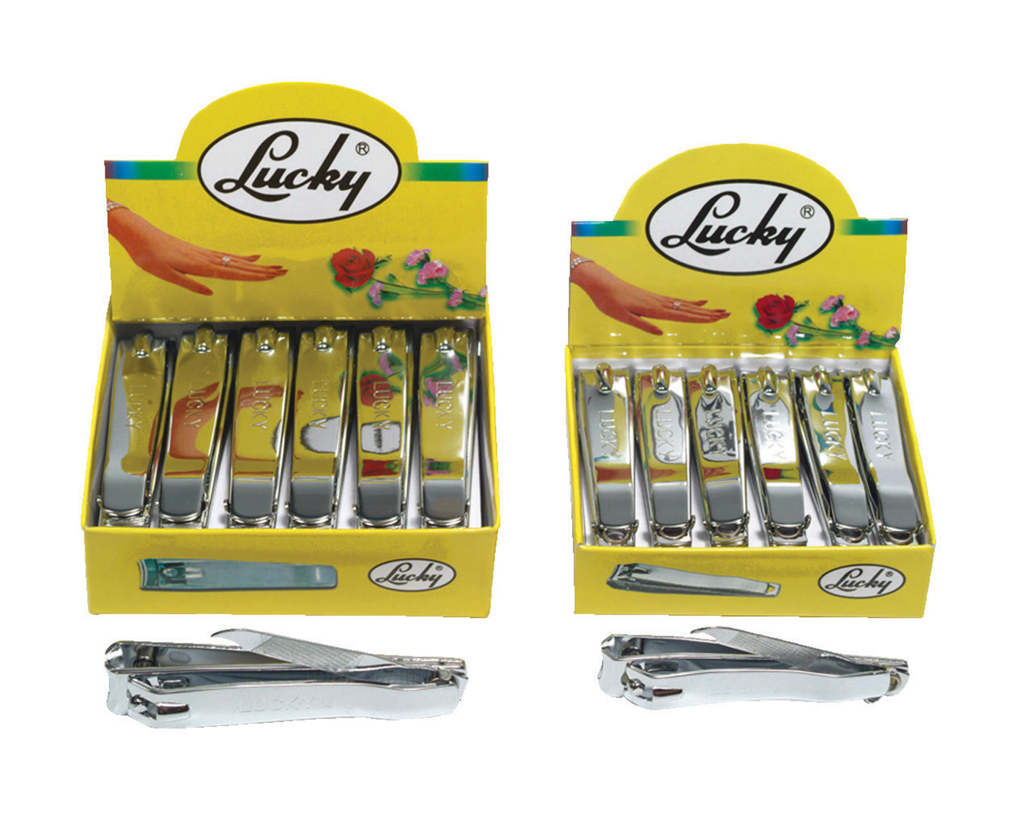 Lucky Nail Clipper In An On-Shelf Display Box – Medium
