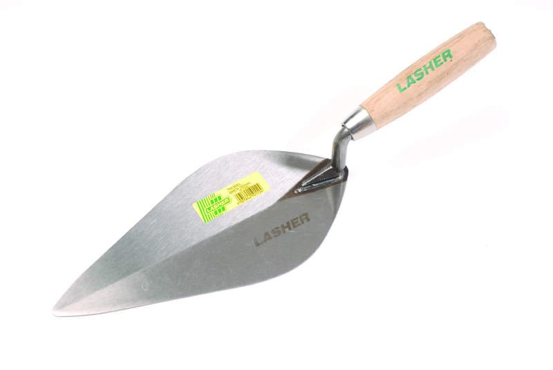 Lasher – Brick Trowel With Wooden Handle – 250mm