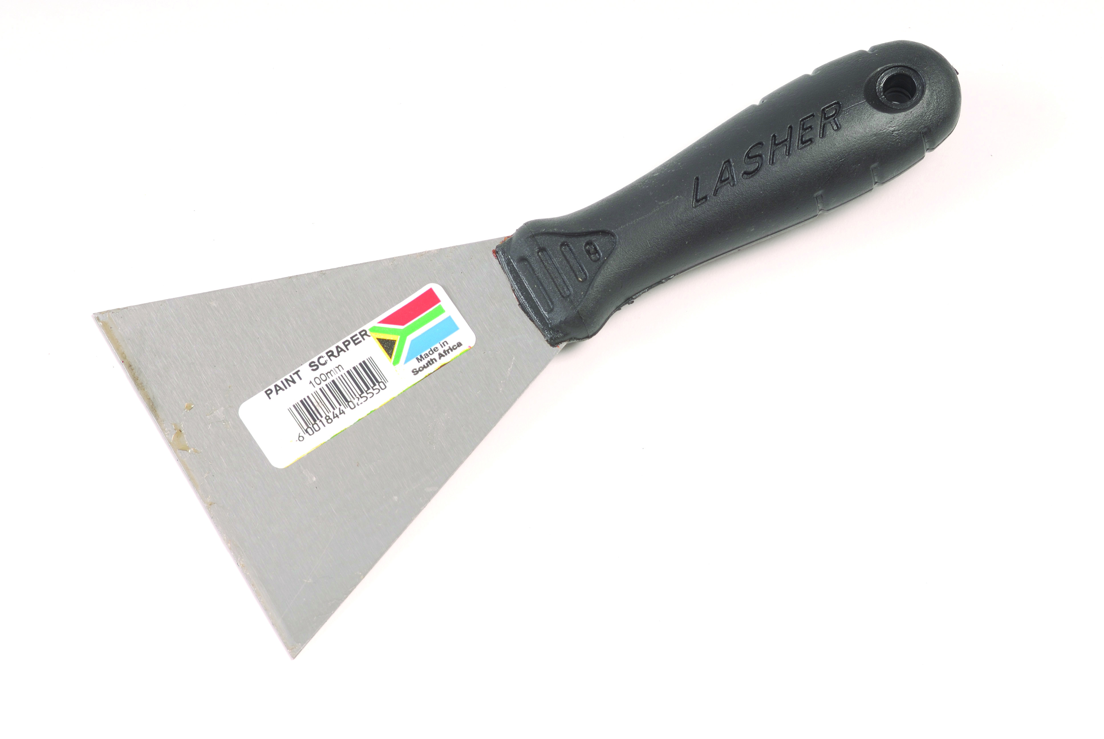 Lasher – Paint Scraper With Polypropylene Handle – 100mm