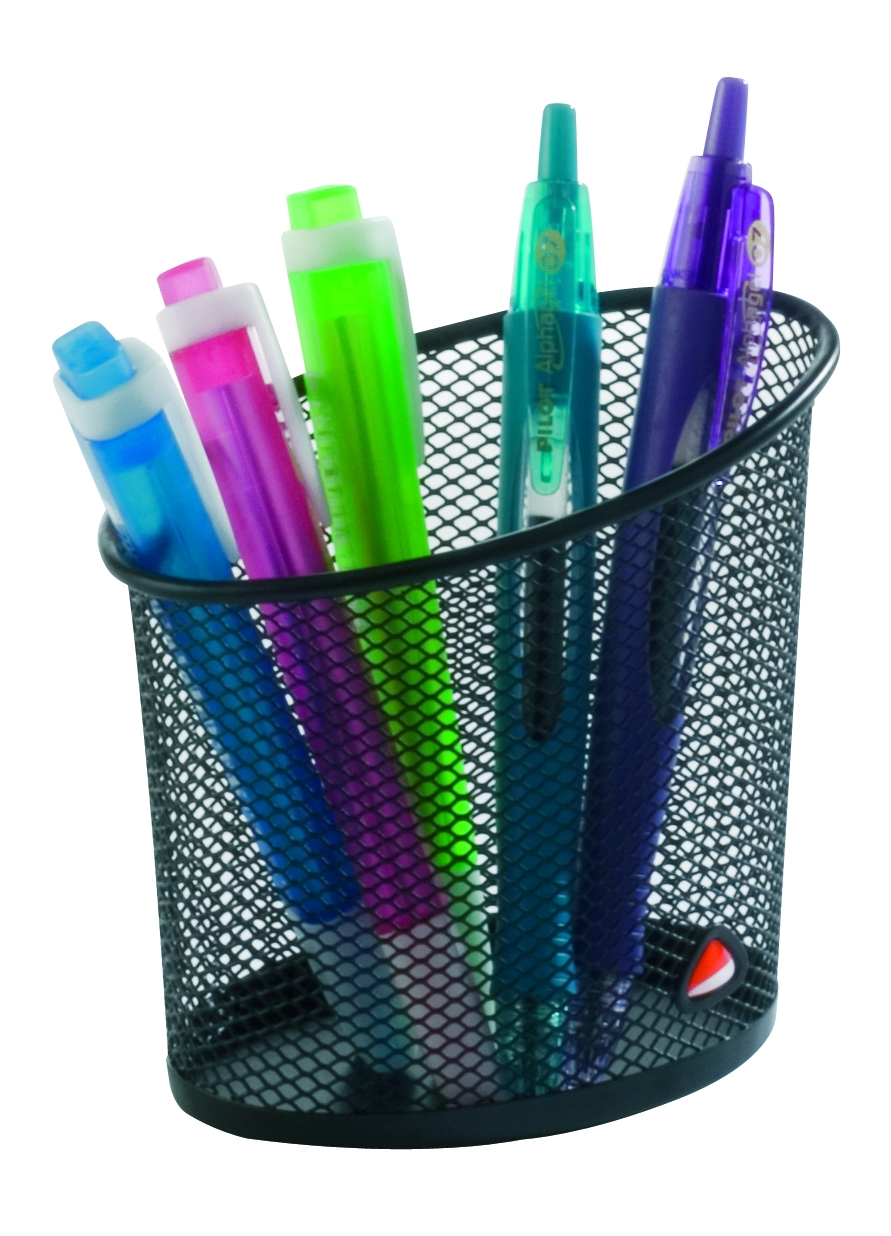 Alba Pencil/Pen Cup Holder – Black