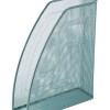 Alba Magazine Holder – Metallic Grey Alba Magazine Holder – Metallic Grey
