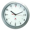 Alba Round Wall Clock 30cm – Metallic Grey Alba Round Wall Clock 30cm – Metallic Grey