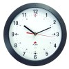 Alba Round Wall Clock 30cm – Black Alba Round Wall Clock 30cm – Black