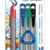 Staedtler Triplus Permanent Markers Chisel Tip – Assorted – Blister of 4 Staedtler Triplus Permanent Markers Chisel Tip – Assorted – Blister of 4